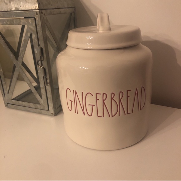 Rae Dunn Other - 🎄SOLD🎄Rae Dunn Gingerbread Canister